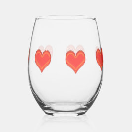 Wijnglas - Seven Hearts Zonder Voet