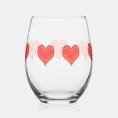 Wijnglas - Seven Hearts Zonder Voet (Rechts)