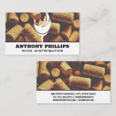 Wijnglas Splash | Kokkerken Visitekaartje (Voorkant / Achterkant)