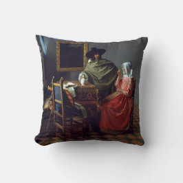 Wijnglas van Johannes Vermeer Kussen