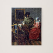 Wijnglas van Johannes Vermeer Legpuzzel (Verticaal)