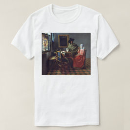 Wijnglas van Johannes Vermeer T-shirt