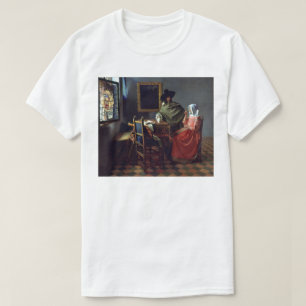 Wijnglas van Johannes Vermeer T-shirt
