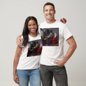 Wijnglas van Johannes Vermeer T-shirt (Unisex)