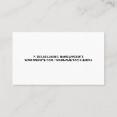 Wijnglas Visitekaartje (Achterkant)