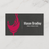 Wijnglas Visitekaartje (Voorkant)