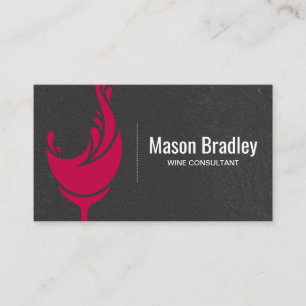 Wijnglas Visitekaartje