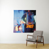 Wijnglas Wandkleed (In Situ (horizontaal))