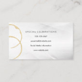 Wijnglas | Zitten Visitekaartje (Achterkant)