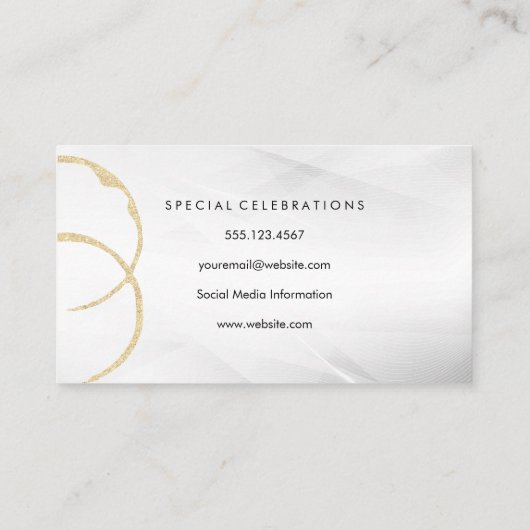 Wijnglas | Zitten Visitekaartje (Achterkant)