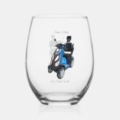 Wijnglas Zonder Voet (Achterkant)