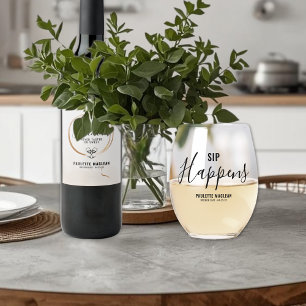  WIJNGLAS ZONDER VOET