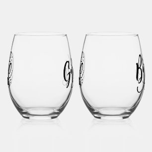 WIJNGLAS ZONDER VOET