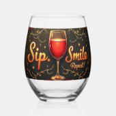 Wijnglas Zonder Voet (Voorkant)