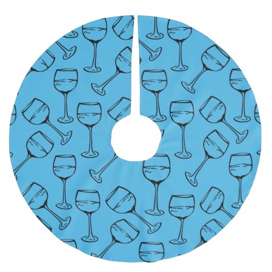 WIJNGLASSEN KERSTBOOM ROK (Voorkant)