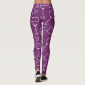 WIJNGLASSEN LEGGINGS (Achterkant)