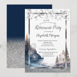 Wijnglazen ballonnen, landschapsverlof kaart