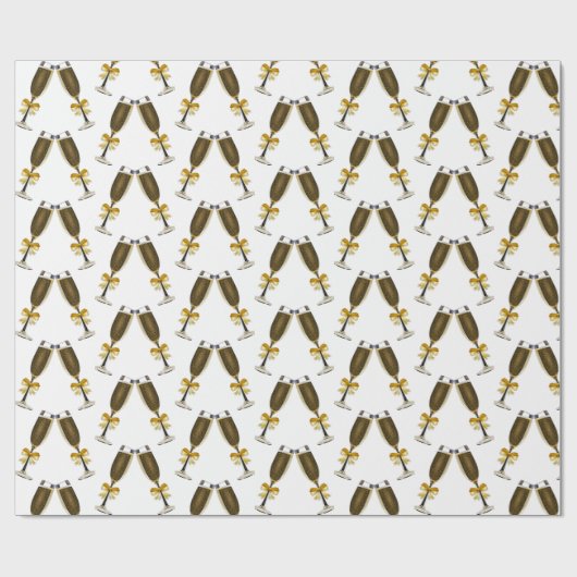 Wijnglazen inpakpapier (Vlak)