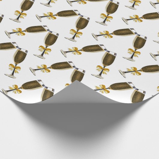 Wijnglazen inpakpapier (Hoek)