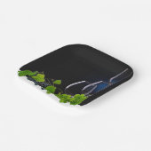 Wijnglazen Papieren Bordje (Gebogen)