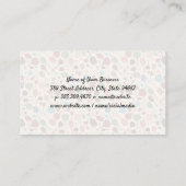 Wijnglazen patroon visitekaartje (Achterkant)