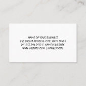 Wijnglazen patroon | Winnerij Visitekaartje (Achterkant)