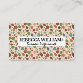 Wijnglazen patroon | Winnerij Visitekaartje (Voorkant)