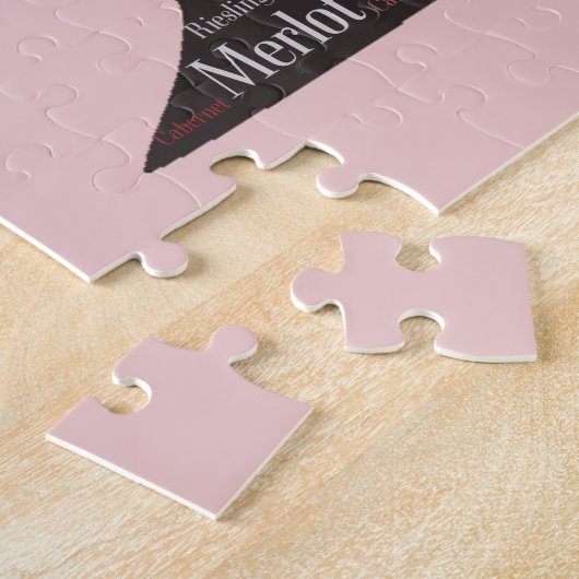 Wijnglazen puzzel (Zijkant)