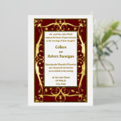 wijngrens 1909 folie uitnodiging (Staand Voorkant)