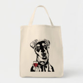 Wijnhond Tote Bag (Voorkant)