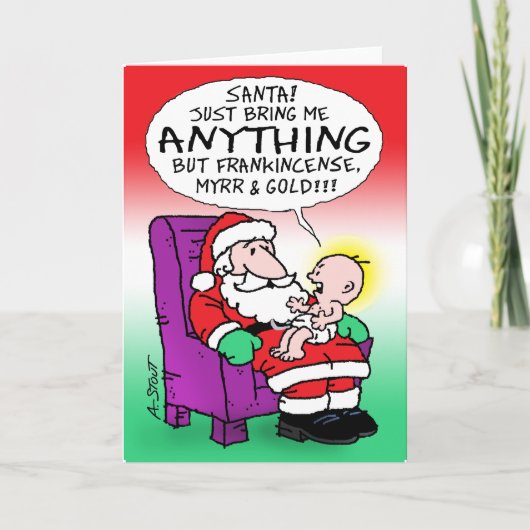 Wijnhoudend kruid, Mirre & Goud! - Kaart (Voorkant)