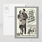 wijnjaar en briefkaart (Voorkant / Achterkant)