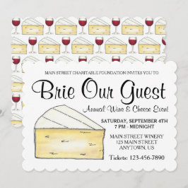 Wijnkaas met een cocktail-cocktail die onze gast k kaart