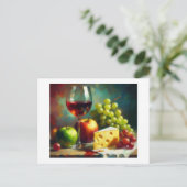 Wijnkaasvruchten, Briefkaart (Staand voorkant)