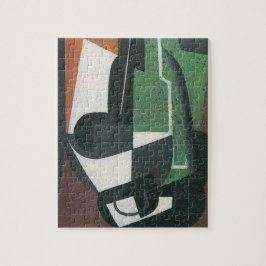 Wijnkaraffe fles door Juan Gris, Vintage Cubisme Legpuzzel