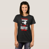 Wijnkat Noors bos T-shirt (Voorkant volledig)