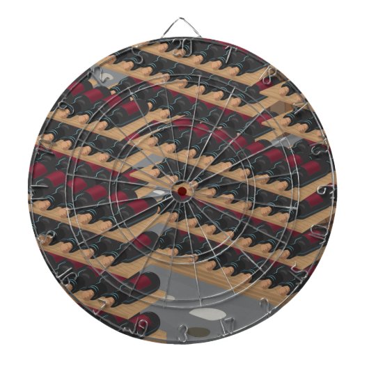 Wijnkelder Dartbord (Voorkant)