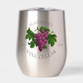 Wijnkelder Druiven Gepersonaliseerde Naam Home Win (Voorkant)