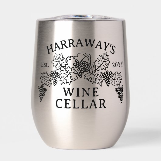 Wijnkelder Home Winery Druiven laat aangepaste naa (Voorkant)