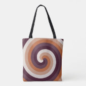 Wijnkelder Spiraal Tote Bag (Achterkant)