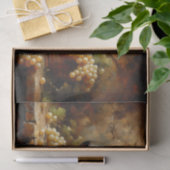 wijnkelder wijnmakerij druiven stilleven decoupage tissuepapier (Geschenk)