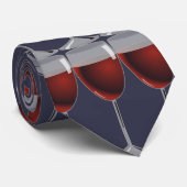 Wijnkenner - stropdas (Opgerold)