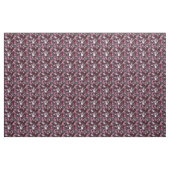 Wijnkleurige edelstenen stof (Fat Quarter)