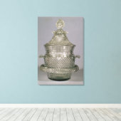 Wijnkoeler, c.1815-20 canvas afdruk (Insitu (Houten vloer))