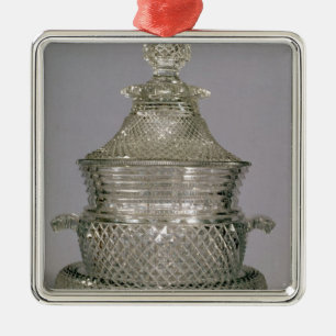 Wijnkoeler, c.1815-20 metalen ornament