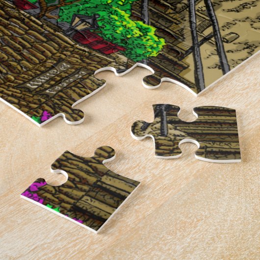 Wijnkoperij Legpuzzel (Zijkant)