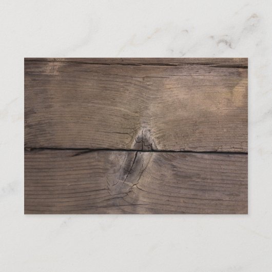 Wijnkurk #2 Rustieke informatie Kaart (Achterkant)