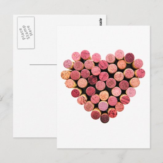 Wijnkurk Briefkaart (Voorkant / Achterkant)