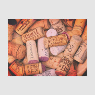 Wijnkurk - cadeaupapier tissuepapier