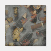 Wijnkurk Dry Ice Magneet (Voorkant)